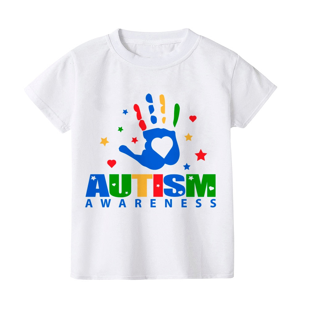 Autism Awareness Kids Toddler T-shirt
