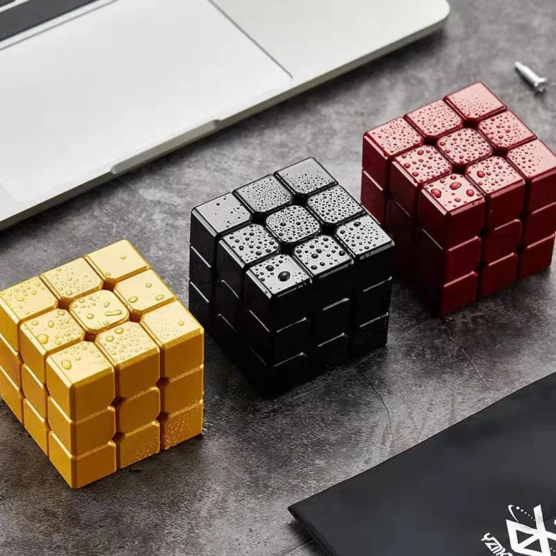 Metal Cube 3x3 Anti Anxiety Autism