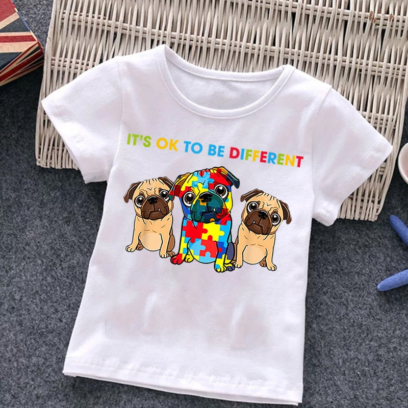 Autism Kids Boy Toddler T-shirt