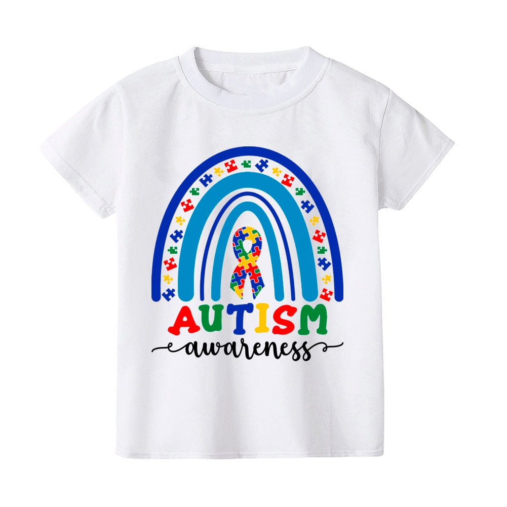Autism Awareness Day Kids T-shirt