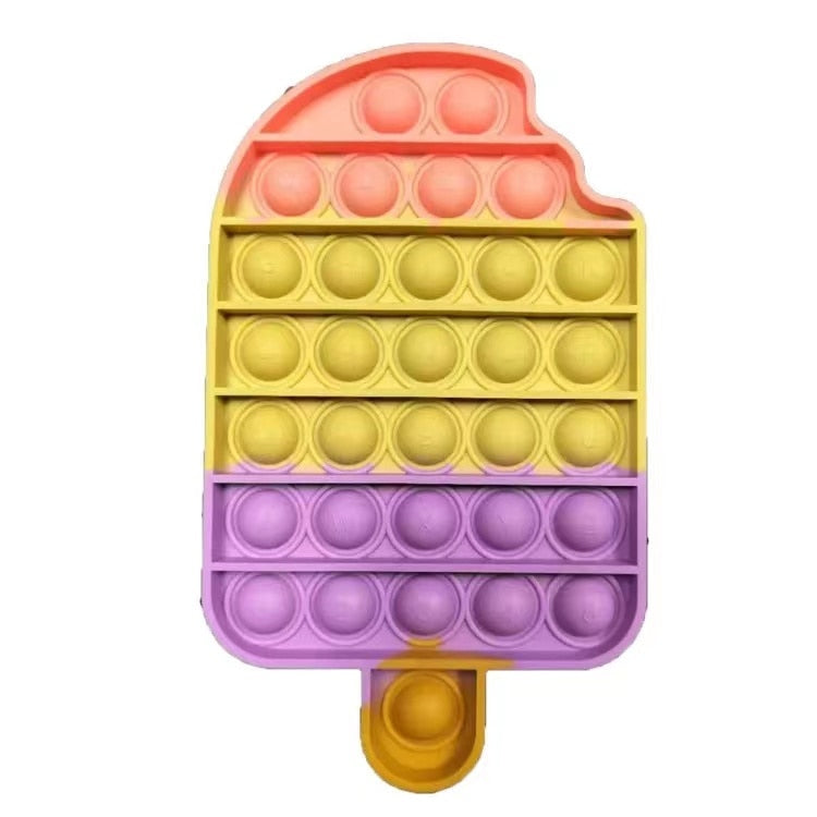 Ice Cream Push It Bubble Sensory Educational Toy