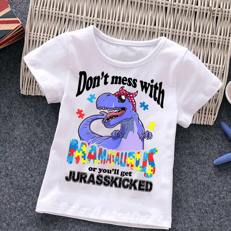 Autism Kids Boy Toddler T-shirt