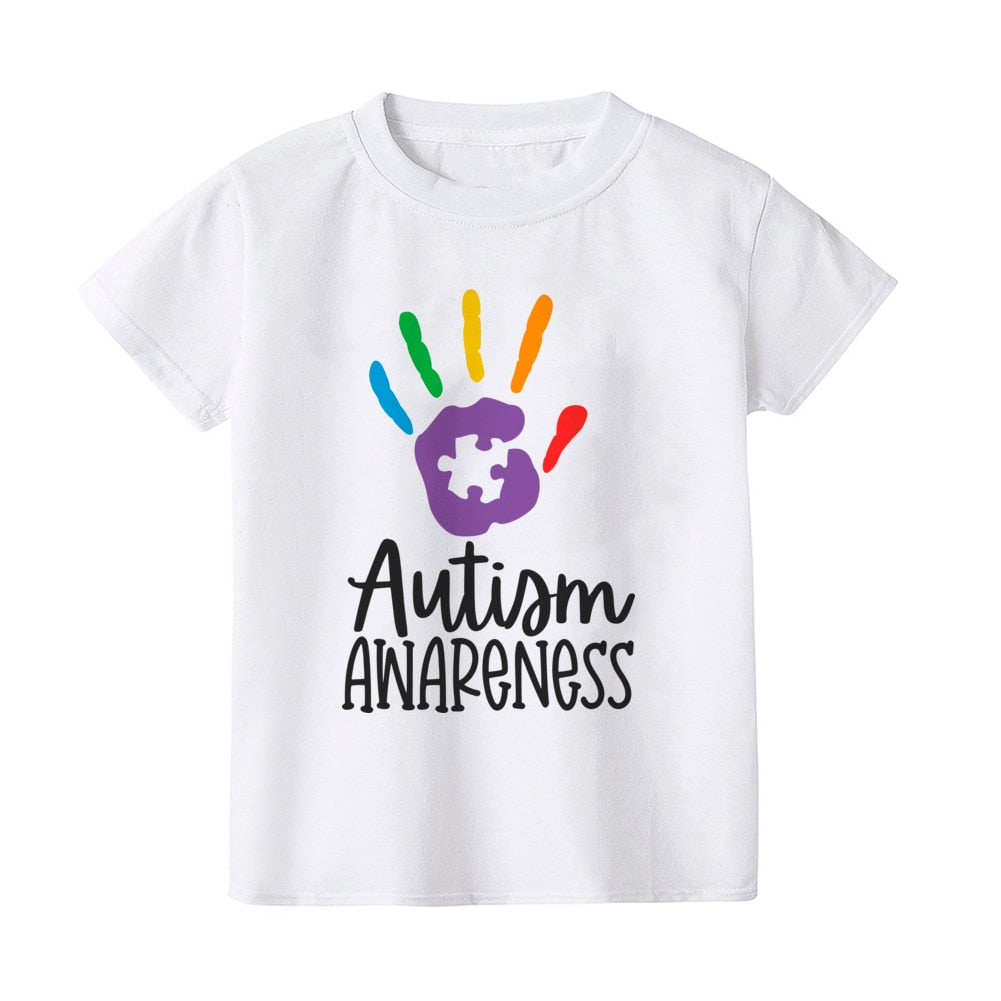 Autism Awareness Kids Toddler T-shirt