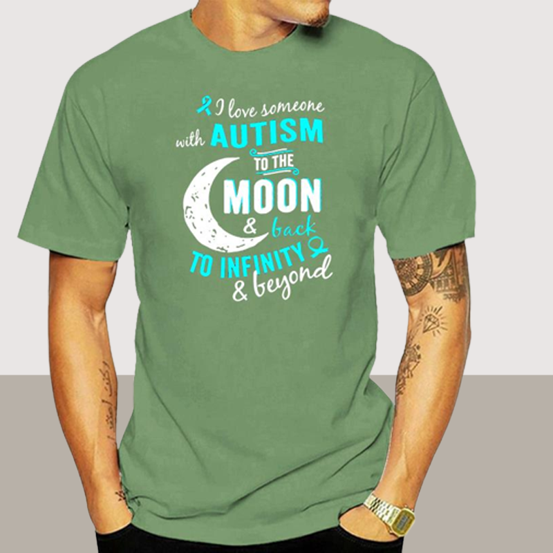 Autism Awareness Ribbon Men's Unisex T-shirts